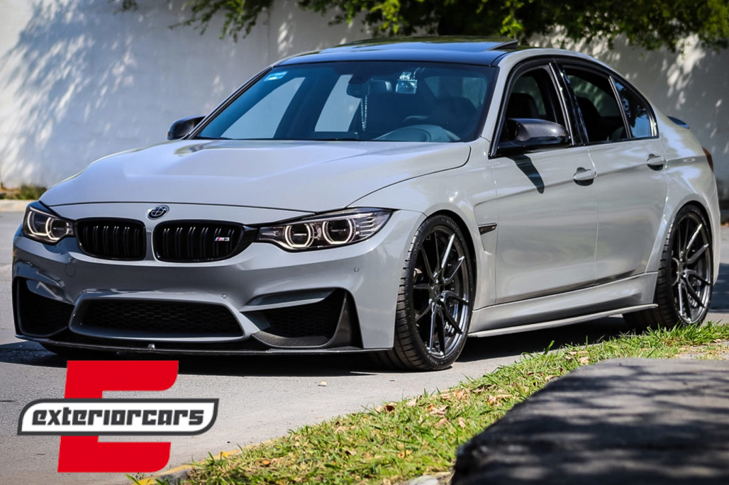 Prednji flapovi (crna) / BMW F80 M3 limuzina F82 coupe F83 cabrio M4 (2014-2019) - Slika 10