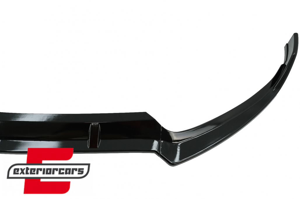 Prednji nastavak branika (piano crna) / Mercedes C-klasa W205 limuzina S205 T-Modell A205 Cabrio C205 Coupe (2014-2019) Sport Line - Slika 3