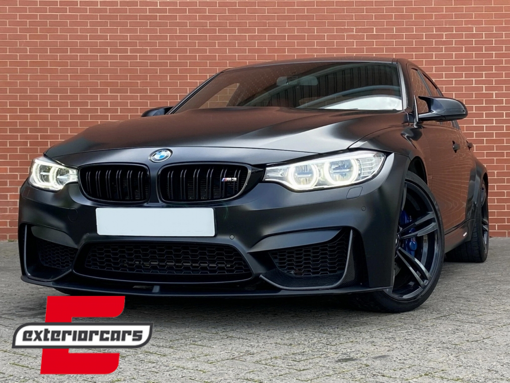 Prednji nastavak branika (mat crna) / BMW F80 M3 limuzina F82 M4 Coupe F83 M4 Cabrio (2014-2019) - Slika 10