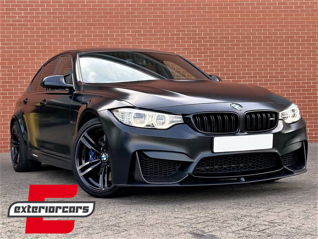 Prednji nastavak branika (mat crna) / BMW F80 M3 limuzina F82 M4 Coupe F83 M4 Cabrio (2014-2019) - Slika 8