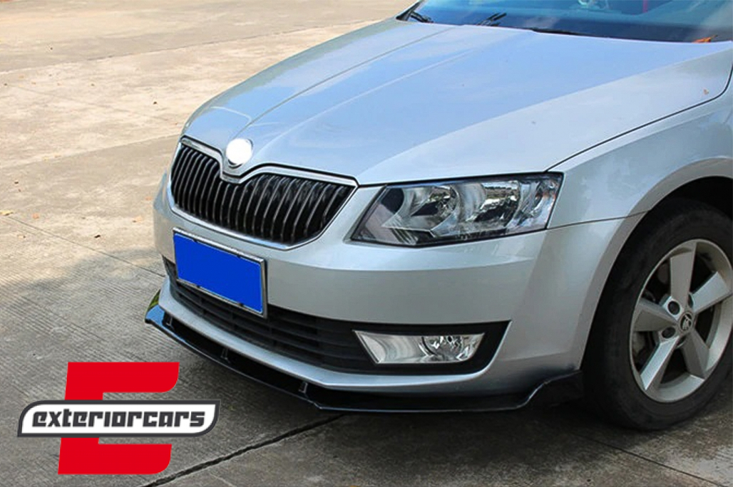 Prednji nastavak branika (piano crna) / Skoda Octavia III 5E limuzina karavan (2013-2016) - Slika 11