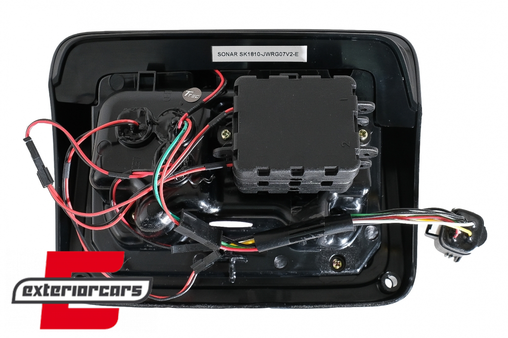 Full LED stražnja svjetla LedBar (crna/smoke) / Jeep Wrangler JK (2007-2017) - Slika 16