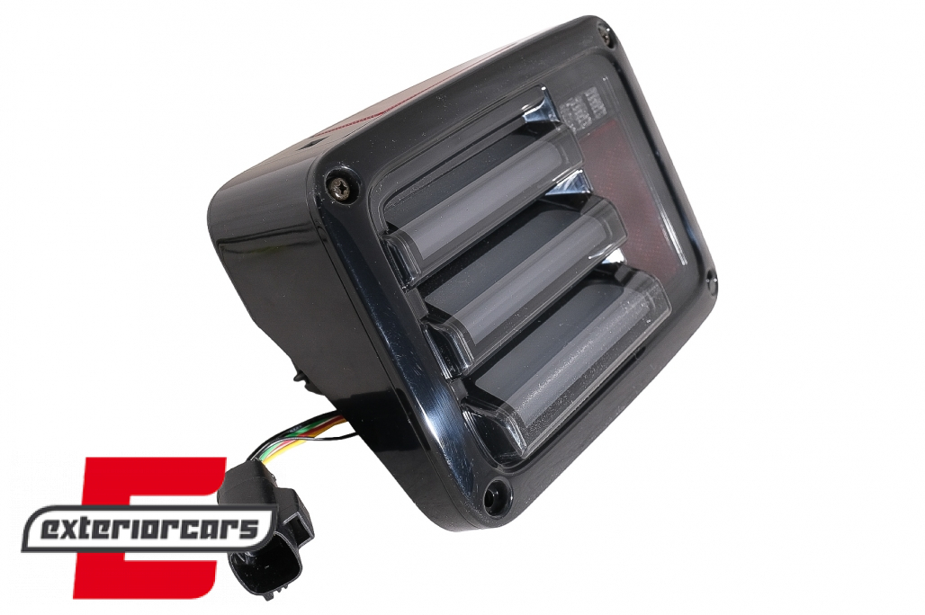 Full LED stražnja svjetla LedBar (crna/smoke) / Jeep Wrangler JK (2007-2017) - Slika 17