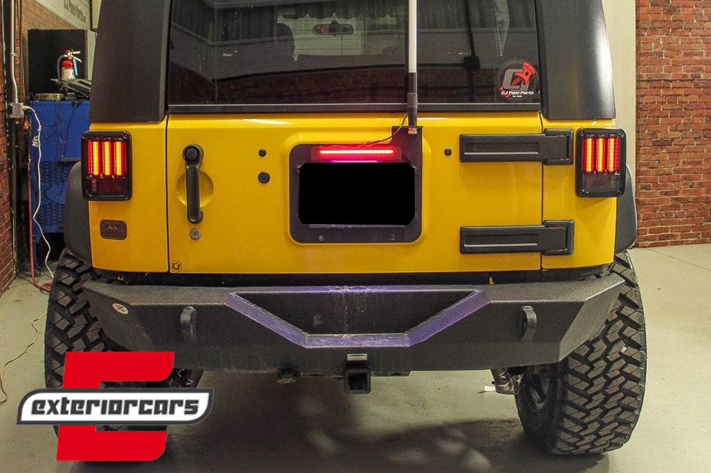 Full LED stražnja svjetla LedBar (crna/smoke) / Jeep Wrangler JK (2007-2017) - Slika 20