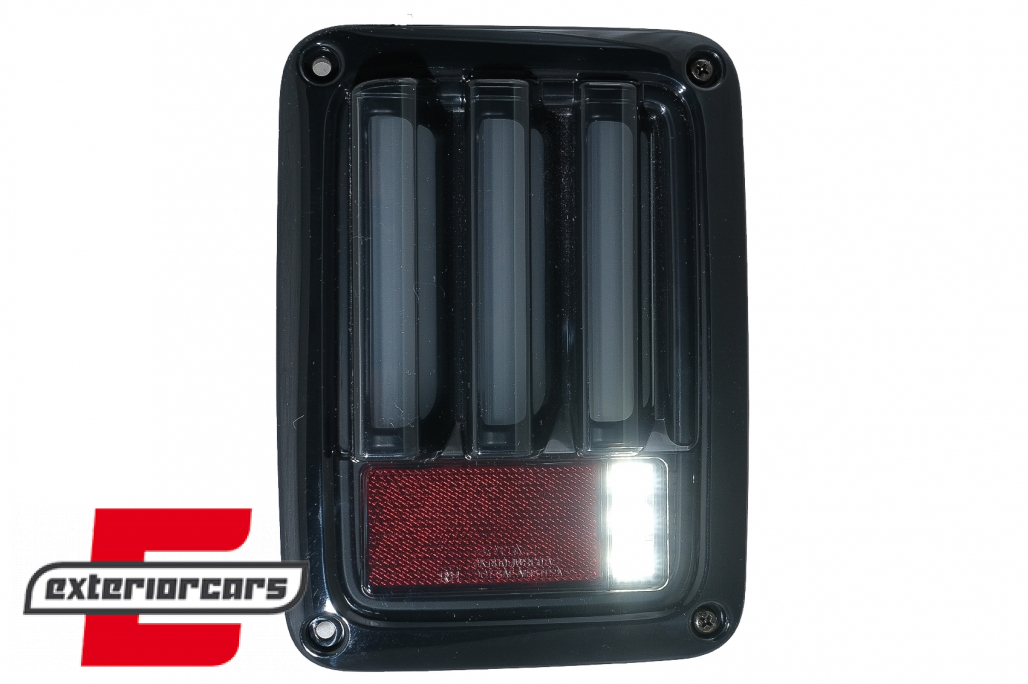 Full LED stražnja svjetla LedBar (crna/smoke) / Jeep Wrangler JK (2007-2017) - Slika 8