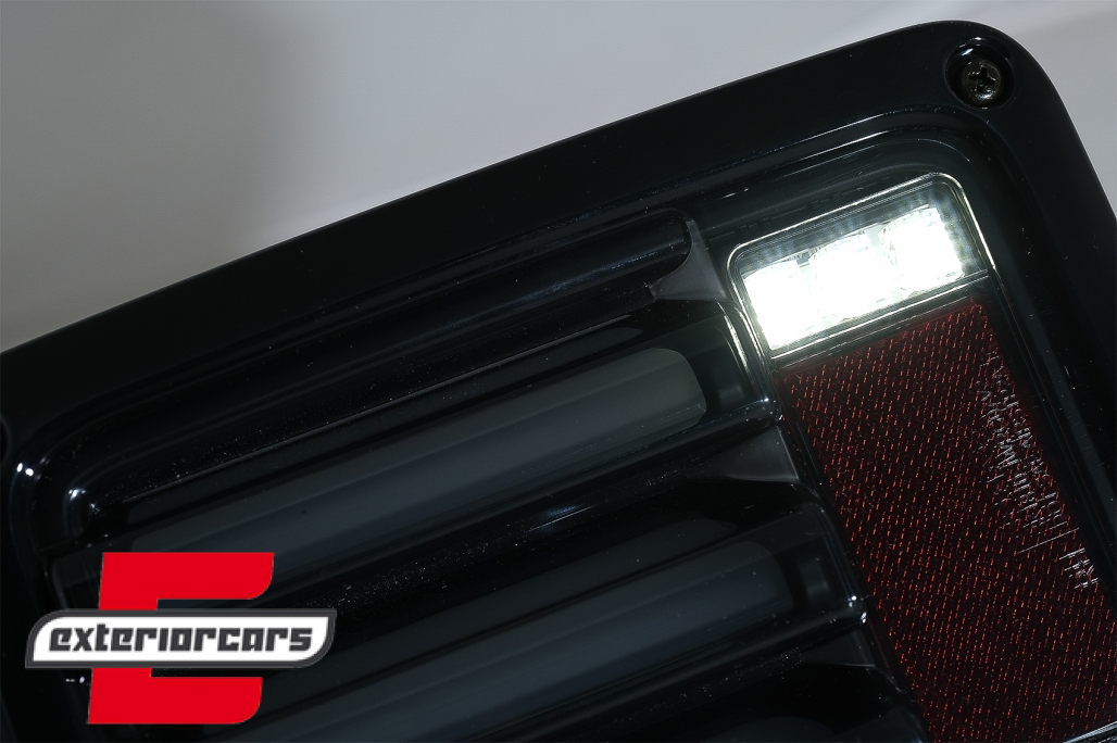 Full LED stražnja svjetla LedBar (crna/smoke) / Jeep Wrangler JK (2007-2017) - Slika 9