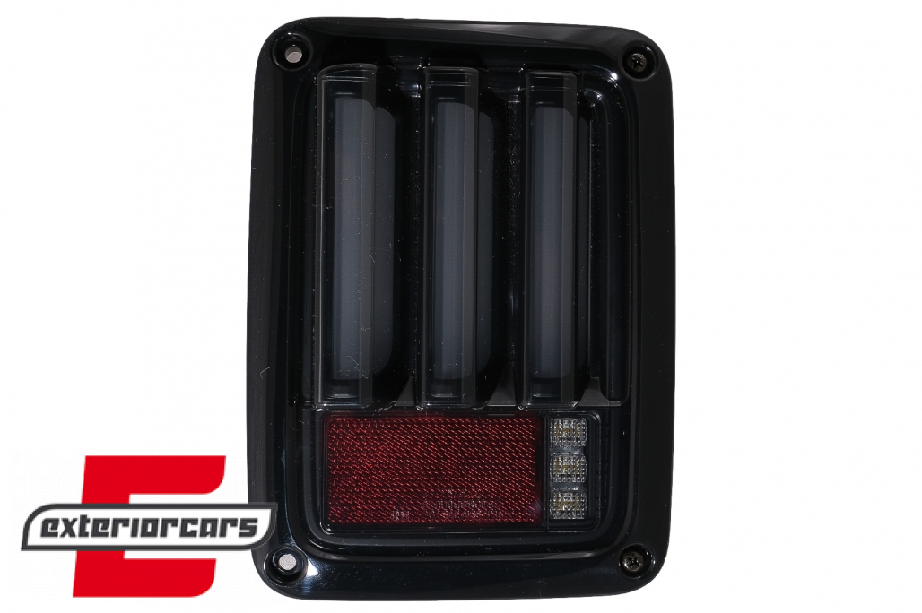 Full LED stražnja svjetla LedBar (crna/smoke) / Jeep Wrangler JK (2007-2017) - Slika 10