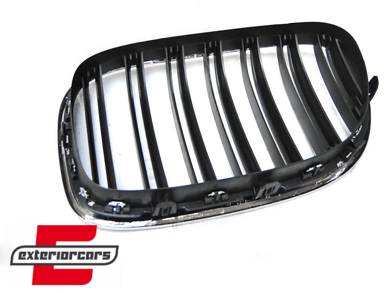 Prednja maska M-dizajn (crna/chrome) / BMW serije 7 F01 F02 F03 (2008-2015) - Slika 4