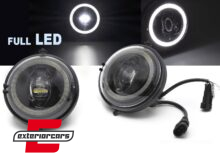 Full LED svjetla za maglu Angel Eyes sa dnevnim svjetlima DRL / Mini Cooper R55 R56 R57 R58 R59 R60 R61 (2006-2014)