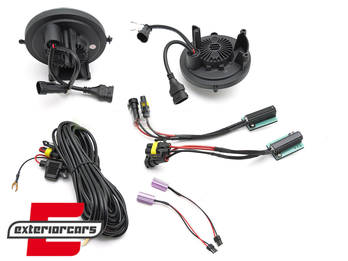 Full LED svjetla za maglu Angel Eyes sa dnevnim svjetlima DRL / Mini Cooper R55 R56 R57 R58 R59 R60 R61 (2006-2014) - Slika 4