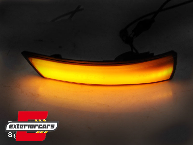 Žmigavci u retrovizoru LED SEQ (smoke) / Ford Focus Mk2 Mk3 (2007-2018) Mondeo Mk4 (2010-2014) - Slika 2