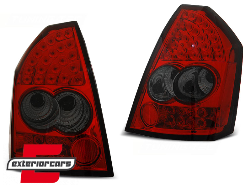 LED stražnja svjetla (crvena/smoke) / Chrysler 300C limuzina (2005-2007) - Slika 2