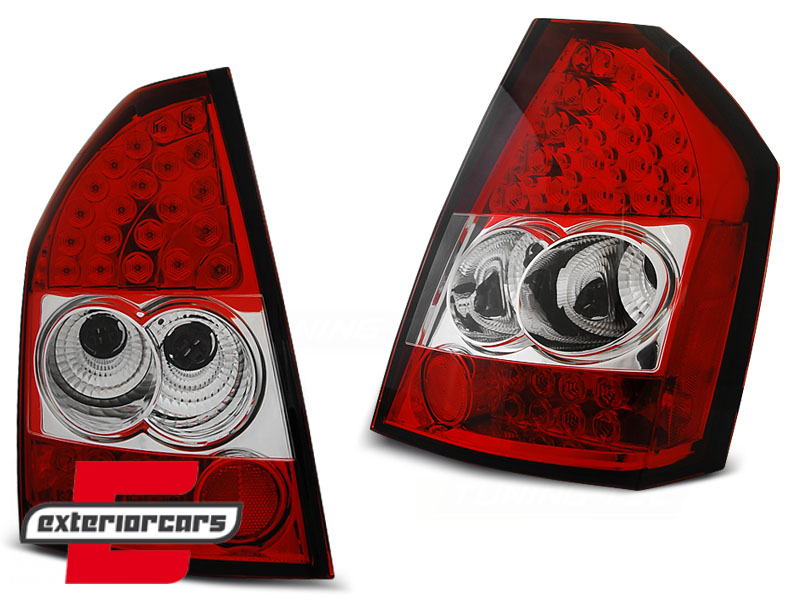 LED stražnja svjetla (crvena/kristal) / Chrysler 300C limuzina (2008-2010) - Slika 2