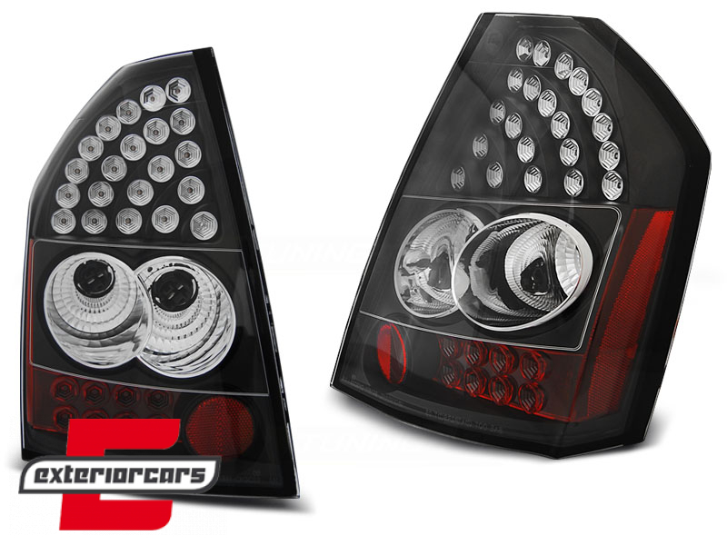 LED stražnja svjetla (crna) / Chrysler 300C limuzina (2008-2010) - Slika 2