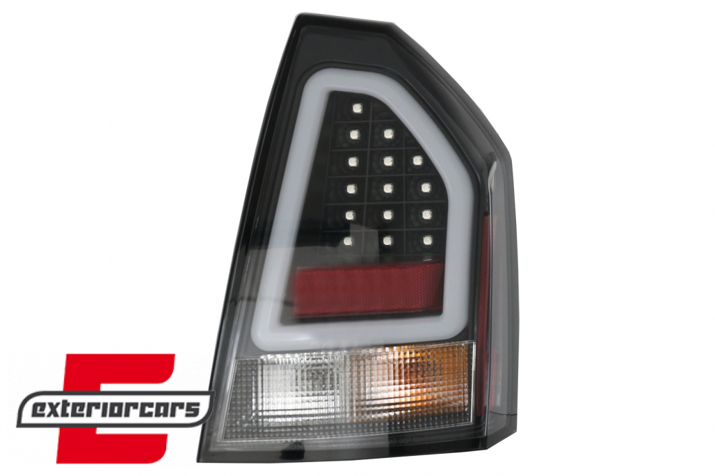 Stražnja svjetla LedBar (crna) / Chrysler 300C limuzina (2005-2007) - Slika 2