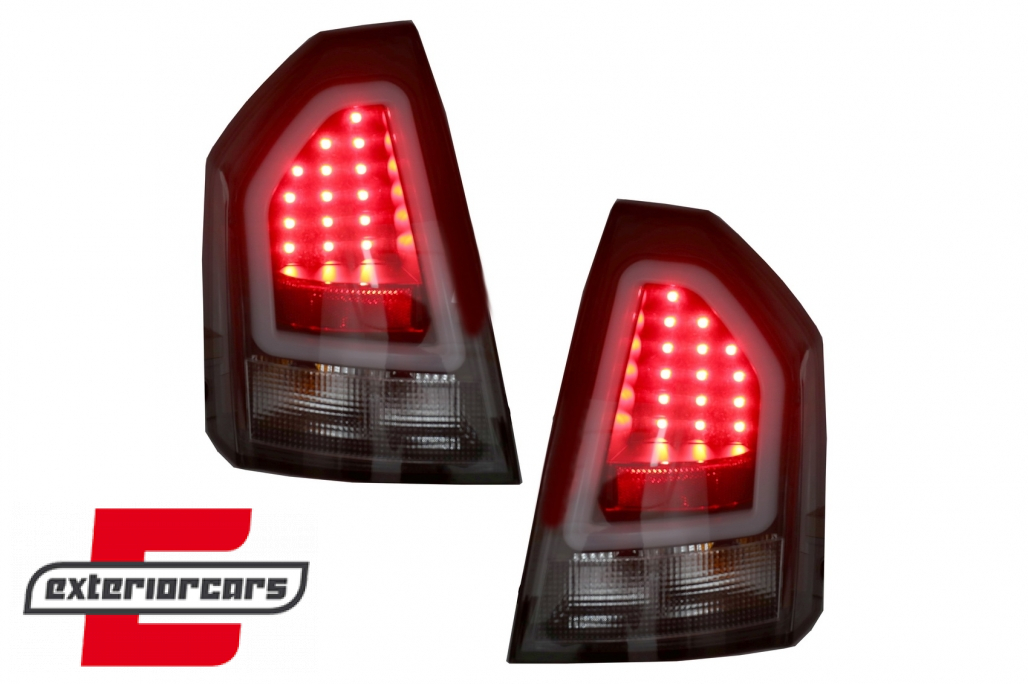 Stražnja svjetla LedBar (crna) / Chrysler 300C limuzina (2005-2007) - Slika 6