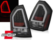 Stražnja svjetla LedBar (crna) / Chrysler 300C limuzina (2005-2007)