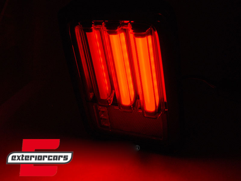 Full LED stražnja svjetla LedBar (crna) / Jeep Wrangler JK (2007-2017) - Slika 3