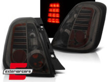 LED stražnja svjetla (smoke) / Fiat 500 (2007-2015) Hatchback Cabrio