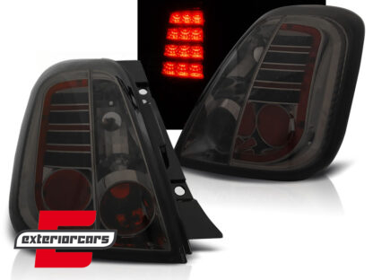 LED stražnja svjetla (smoke) / Fiat 500 (2007-2015) Hatchback Cabrio
