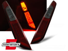 Full LED stražnja svjetla (crvena/smoke) / Ford Focus Mk2 Hatchback (2008-2011) Facelift