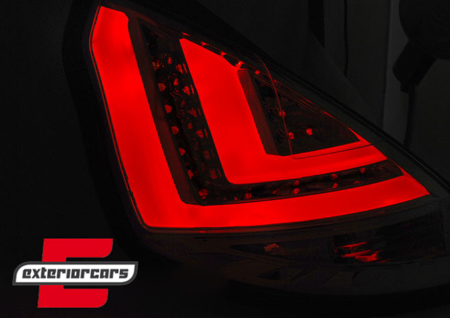 LED stražnja svjetla (crvena/kristal) / Ford Fiesta Mk7 (2008-2012) hatchback - Slika 4