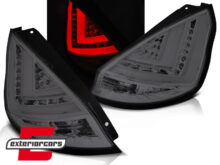 LED stražnja svjetla (smoke) / Ford Fiesta Mk7 (2008-2012) hatchback