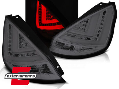 LED stražnja svjetla (smoke) / Ford Fiesta Mk7 Facelift (2012-2016) hatchback