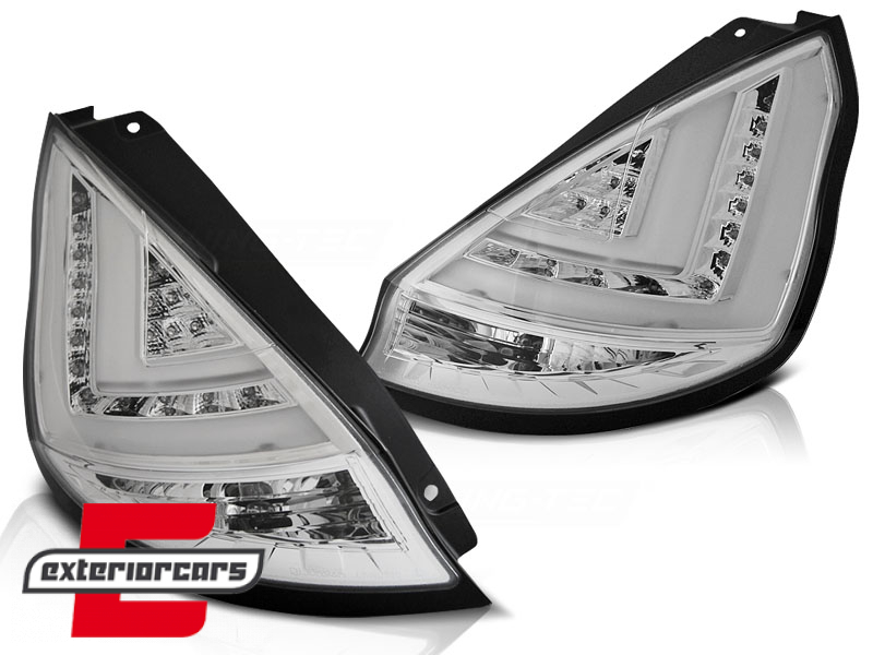 LED stražnja svjetla (chrome) / Ford Fiesta Mk7 Facelift (2012-2016) hatchback - Slika 2