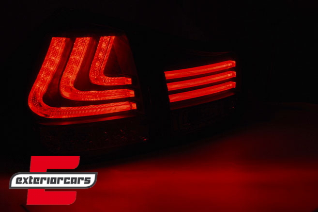 LED stražnja svjetla LightBar dizajn (crna) / Lexus RX XU30 (2003-2009) - Slika 2
