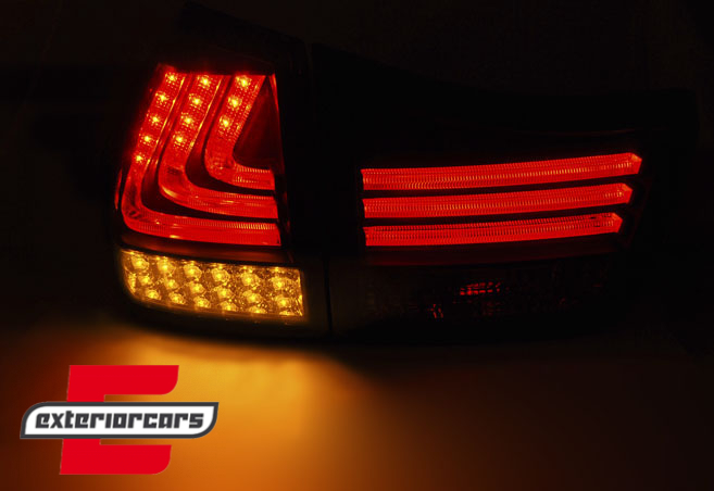 LED stražnja svjetla LightBar dizajn (crna) / Lexus RX XU30 (2003-2009) - Slika 3