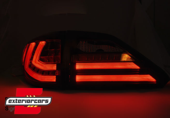 LED stražnja svjetla SEQ žmigavci (crvena/kristal) / Lexus RX III AL10 (2009-2012) - Slika 3