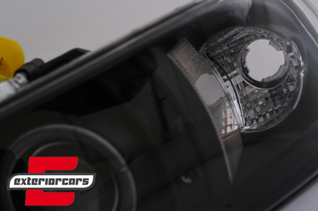 Prednja svjetla Angel Eyes (crna) / Dodge RAM (1994-2001) - Slika 15