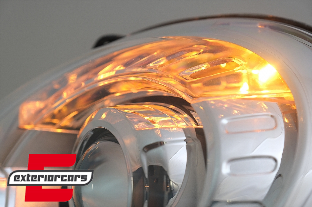 Prednja svjetla Xenon look (chrome) / Fiat 500 Hatchback (2007-2015) - Slika 6
