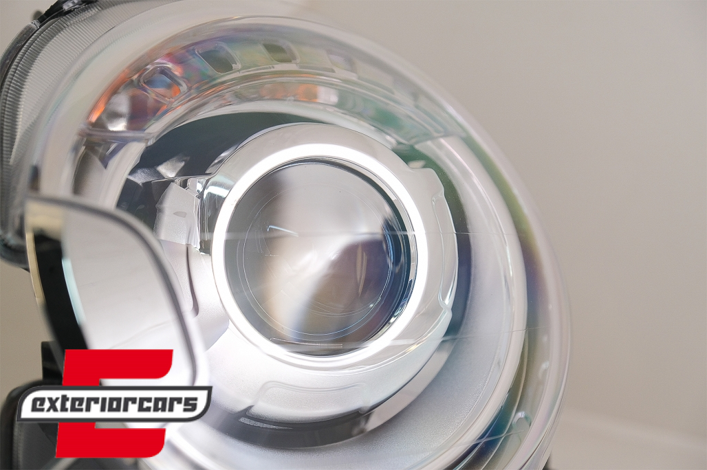 Prednja svjetla Xenon look (chrome) / Fiat 500 Hatchback (2007-2015) - Slika 9