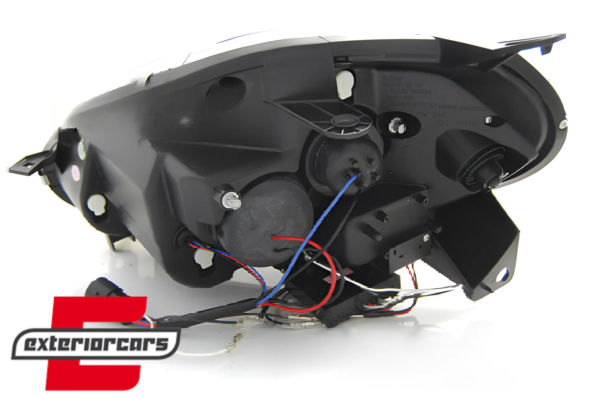 Prednja svjetla LED DRL (crna) / Fiat Punto EVO (10.2009-2012) - Slika 2