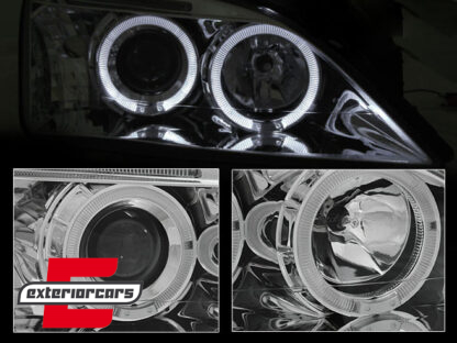 Prednja svjetla Angel Eyes (chrome) / Ford Mondeo (2000-2007) - Slika 2