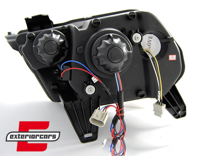 Prednja svjetla LED TubeLights SEQ žmigavci (crna) / Ford Mustang (2010-2013) - Slika 5
