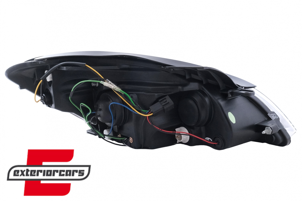 Prednja svjetla LED DayLight dizajn (crna) / Kia Ceed (2006-2009) - Slika 14