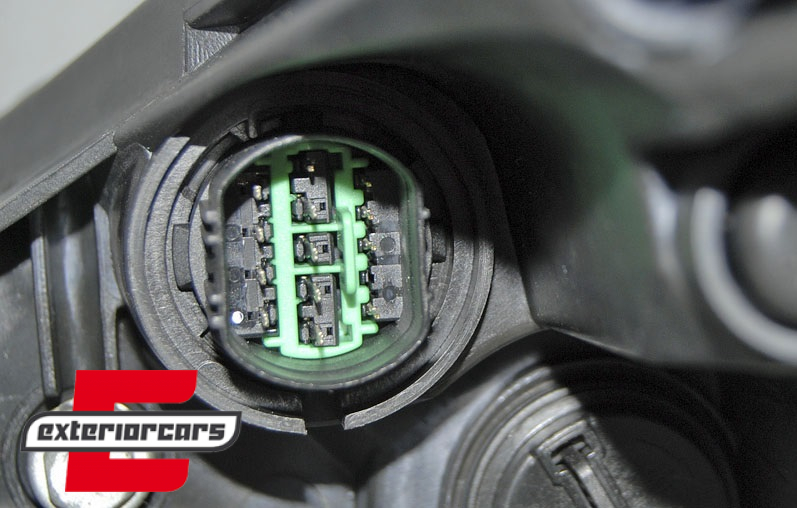 Prednja svjetla LED DRL (crna) / Kia Ceed II (2012-2018) - Slika 4
