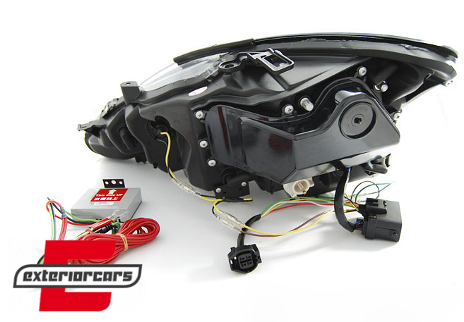Prednja svjetla LED DRL (crna) / Lexus IS XE20 (2006-2013) - Slika 4