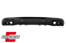 Difuzor zraka & nastavci auspuha C43 AMG dizajn Night paket / Mercedes C-klasa W205 S205 Sport Line (2014-2020)