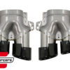 Difuzor zraka & nastavci auspuha C43 AMG dizajn Night paket / Mercedes C-klasa W205 S205 Sport Line (2014-2020) - Slika 13