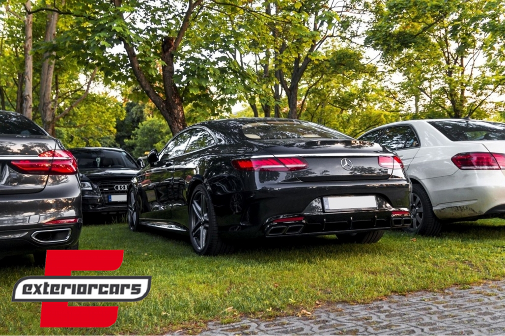 Difuzor zraka & nastavci auspuha S63 AMG Facelift dizajn / Mercedes S-klasa C217 Coupe (2014-2020) - Slika 16