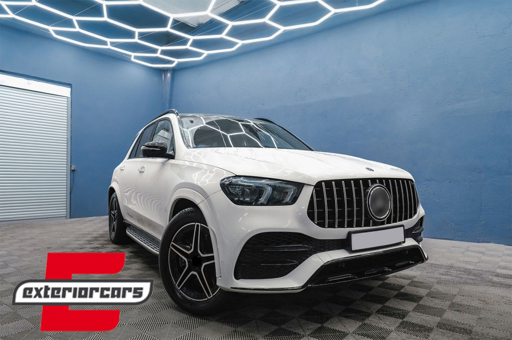 Prednja maska GT-R Panamericana dizajn (chrome) / Mercedes GLE SUV W167 V167 GLE Coupe C167 Sport paket (2019-2023) - Slika 13