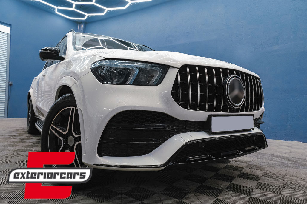 Prednja maska GT-R Panamericana dizajn (chrome) / Mercedes GLE SUV W167 V167 GLE Coupe C167 Sport paket (2019-2023) - Slika 14