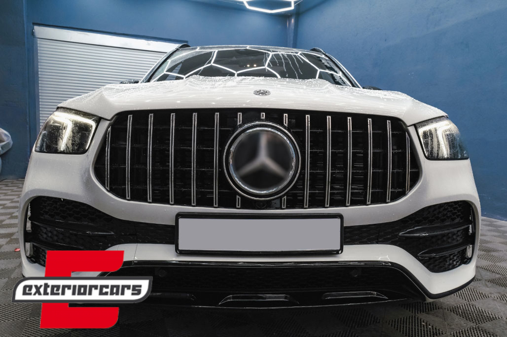 Prednja maska GT-R Panamericana dizajn (chrome) / Mercedes GLE SUV W167 V167 GLE Coupe C167 Sport paket (2019-2023) - Slika 15