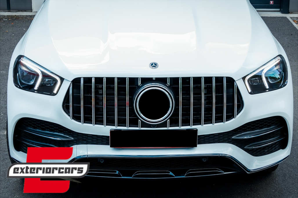 Prednja maska GT-R Panamericana dizajn (chrome) / Mercedes GLE SUV W167 V167 GLE Coupe C167 Sport paket (2019-2023) - Slika 23