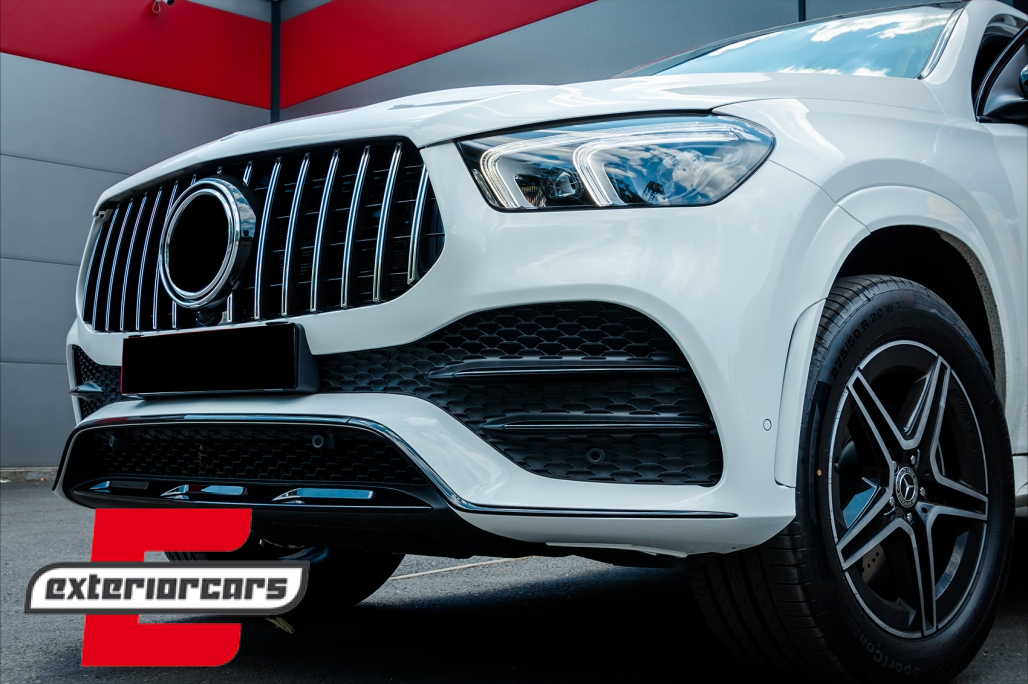 Prednja maska GT-R Panamericana dizajn (chrome) / Mercedes GLE SUV W167 V167 GLE Coupe C167 Sport paket (2019-2023) - Slika 27