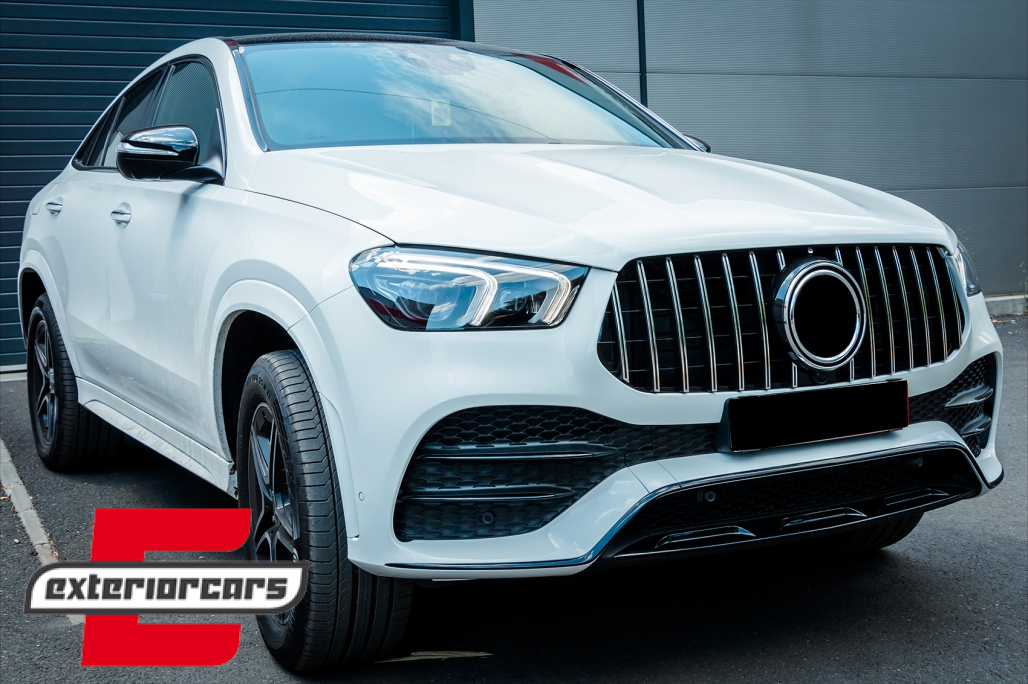 Prednja maska GT-R Panamericana dizajn (chrome) / Mercedes GLE SUV W167 V167 GLE Coupe C167 Sport paket (2019-2023) - Slika 29